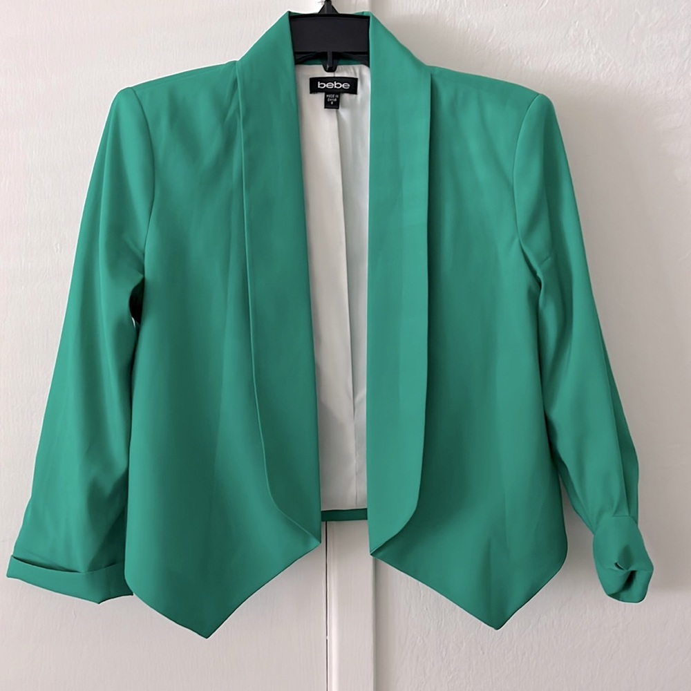 Green blazer